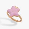 Fashionable and Trendy New Cute and Niche Design Five Pointed Star Love Pink Opening and Closing Box Necklace for Woman