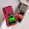 Case for Samsung Galaxy A23 A32 A34 A73 A52 A22 A24 A25 A26 A54 A21s A53 A31 Soft Cover Japan JDM Sports Cars