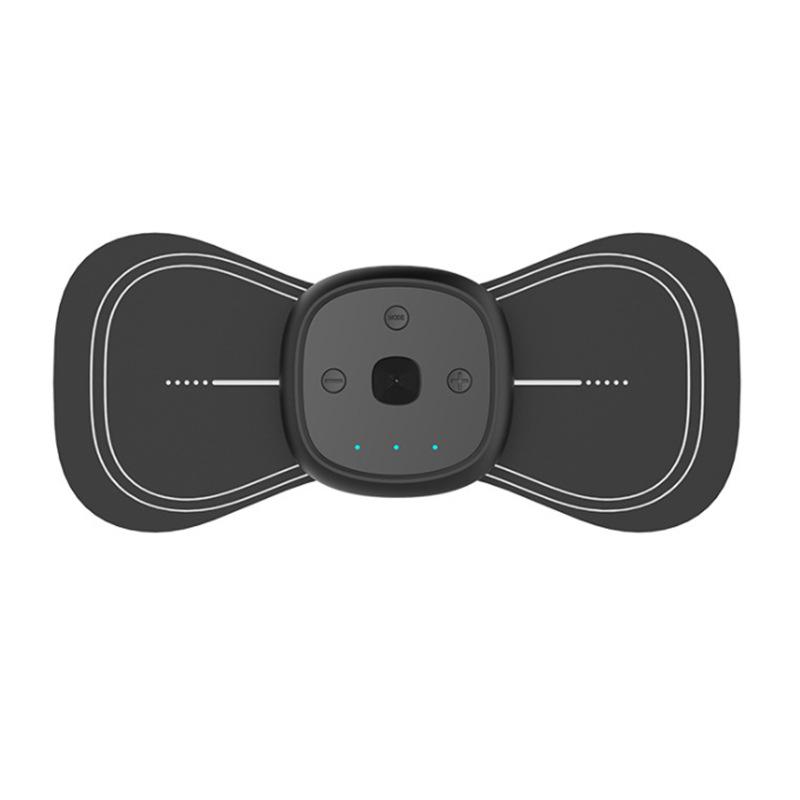 

Массажер для шейного отдела позвоночника с дистанционным управлением, интеллектуальная мини-массажная наклейка с пульсом для плеч, затем переносной массажер для шеи и спины