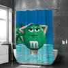 M&M's Curtains for Bedrooms Bath Curtain Shower Folding Partition Bathroom Accessories Sets Luxury Houses Rooms Quarto the Home