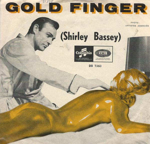 

7inch Record SHIRLEY BASSEY - Goldfinger DB7360 Columbia 1964 UK Pop Used