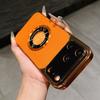 Luxury Leather Large Camera Glass forMagsafe Armor Case foriPhone 17 Air 16 15 14 13 12 11 Pro Max Plus Logo Magnetic Cover