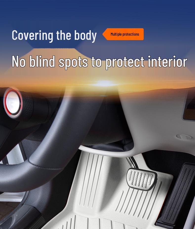 Volvo XC90 (2015–2025) Wasserdichte TPE-Fußmatten für 7-Sitzer