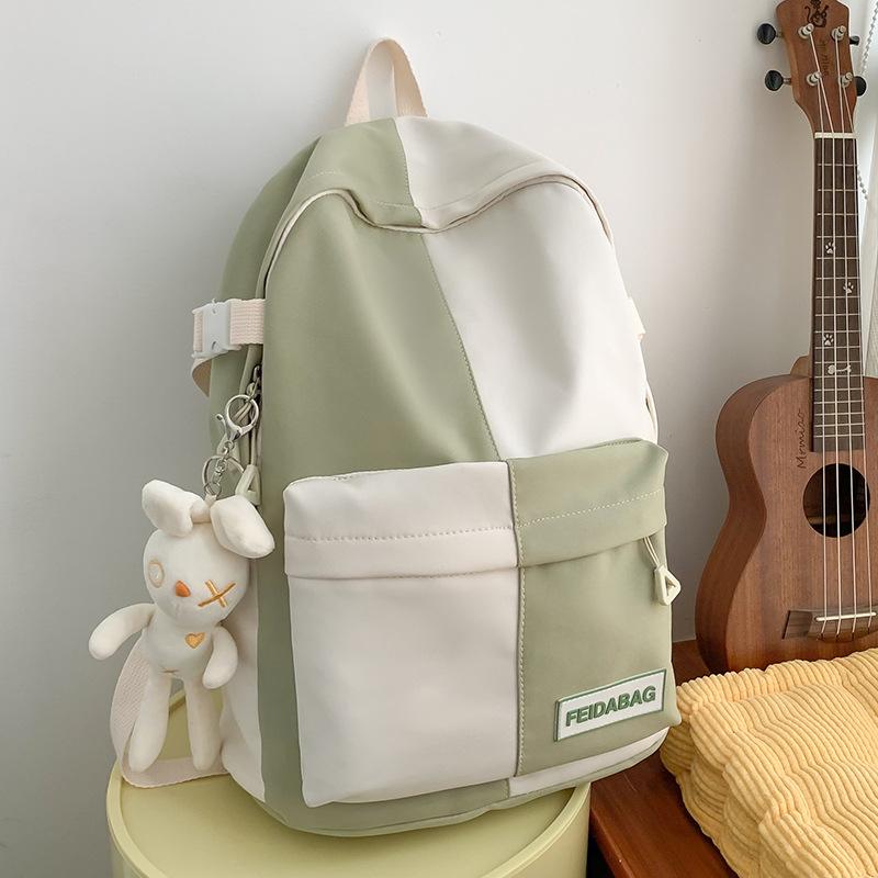 School Bag Girls Children Primary School Students Color Matching Middle School Students High Quality Fashion Junior High School Students School