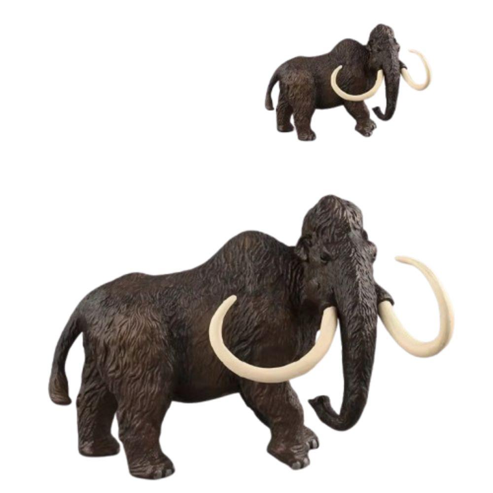 Collectible Realistic Elephant Model Toy Handmade Elephant Miniatures Figurine  Children Toys