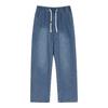 ZunZhe Men's Lightweight Retro Straight-Leg Jeans
