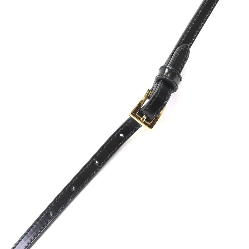 PRADA Shoulder Bag Padded velvet mini handbag with triangle logo, 2-way 1BA410 Used