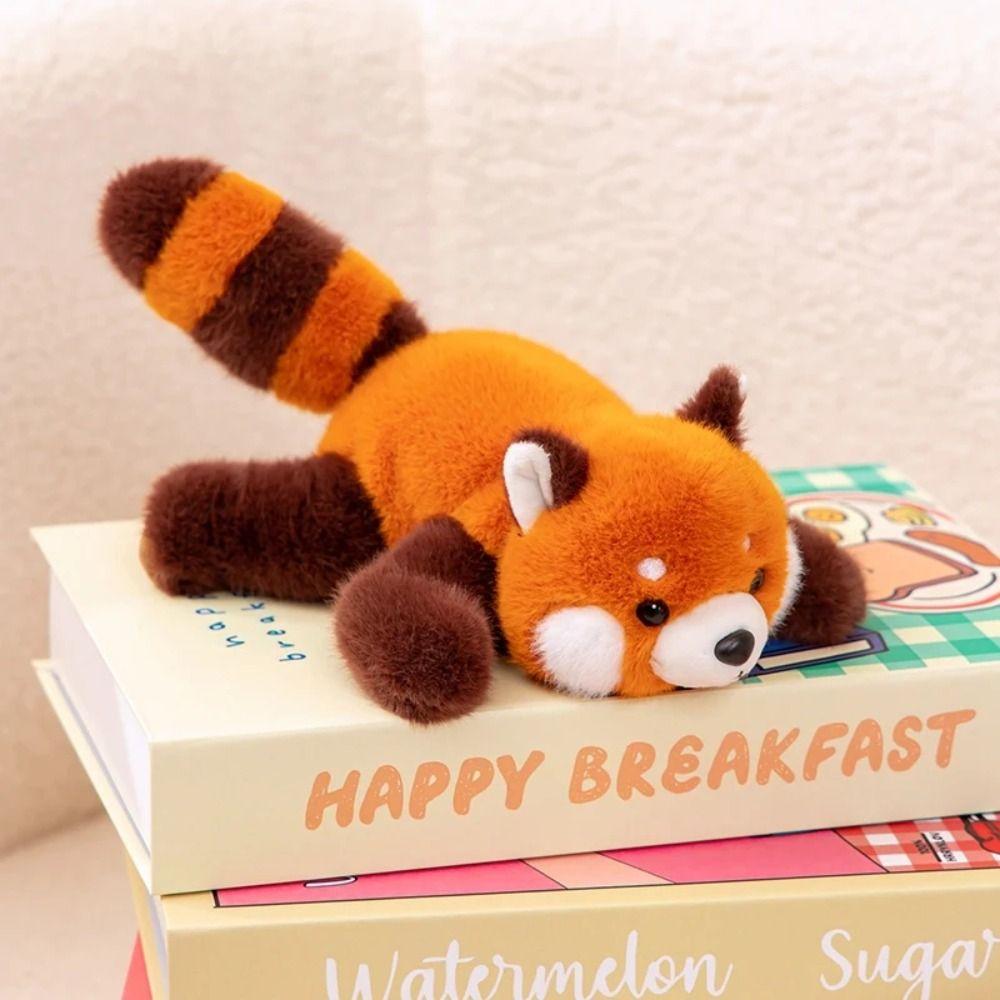 Sloth Husky Plush Lying Animal Table Ornament Stuffed Animal Doll Raccoon Bear Plush  Home Decor