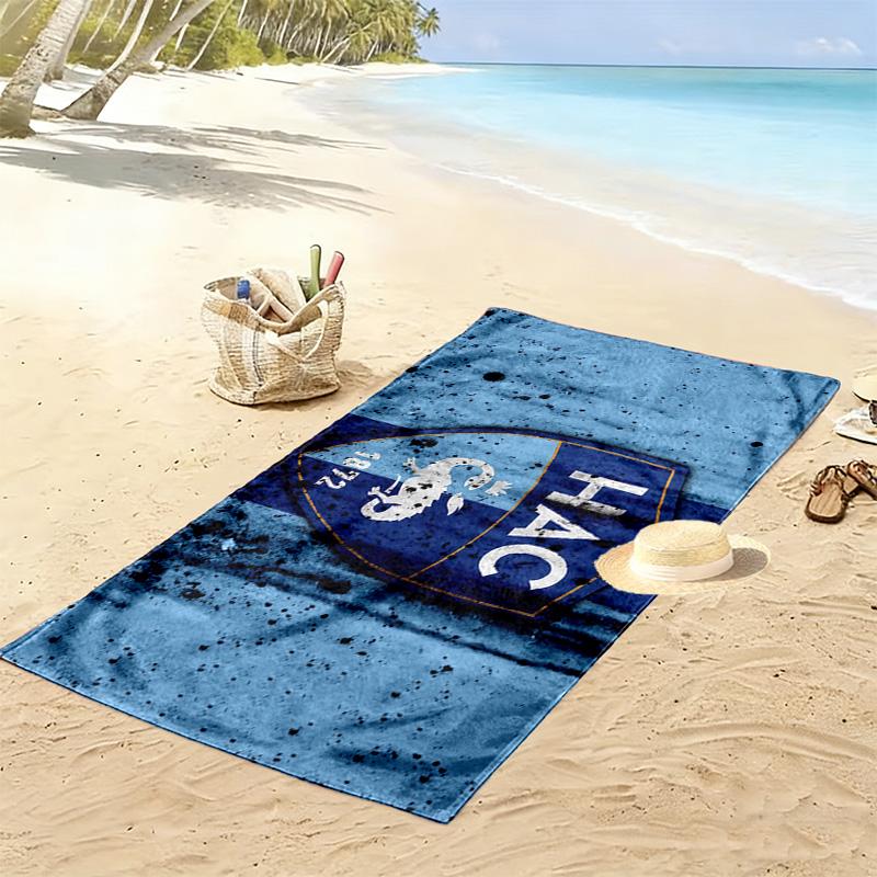 Le Havre Athletic Club Print Beach Towel, Large Soft Quick Dry Towel for Beach Camping Swimming