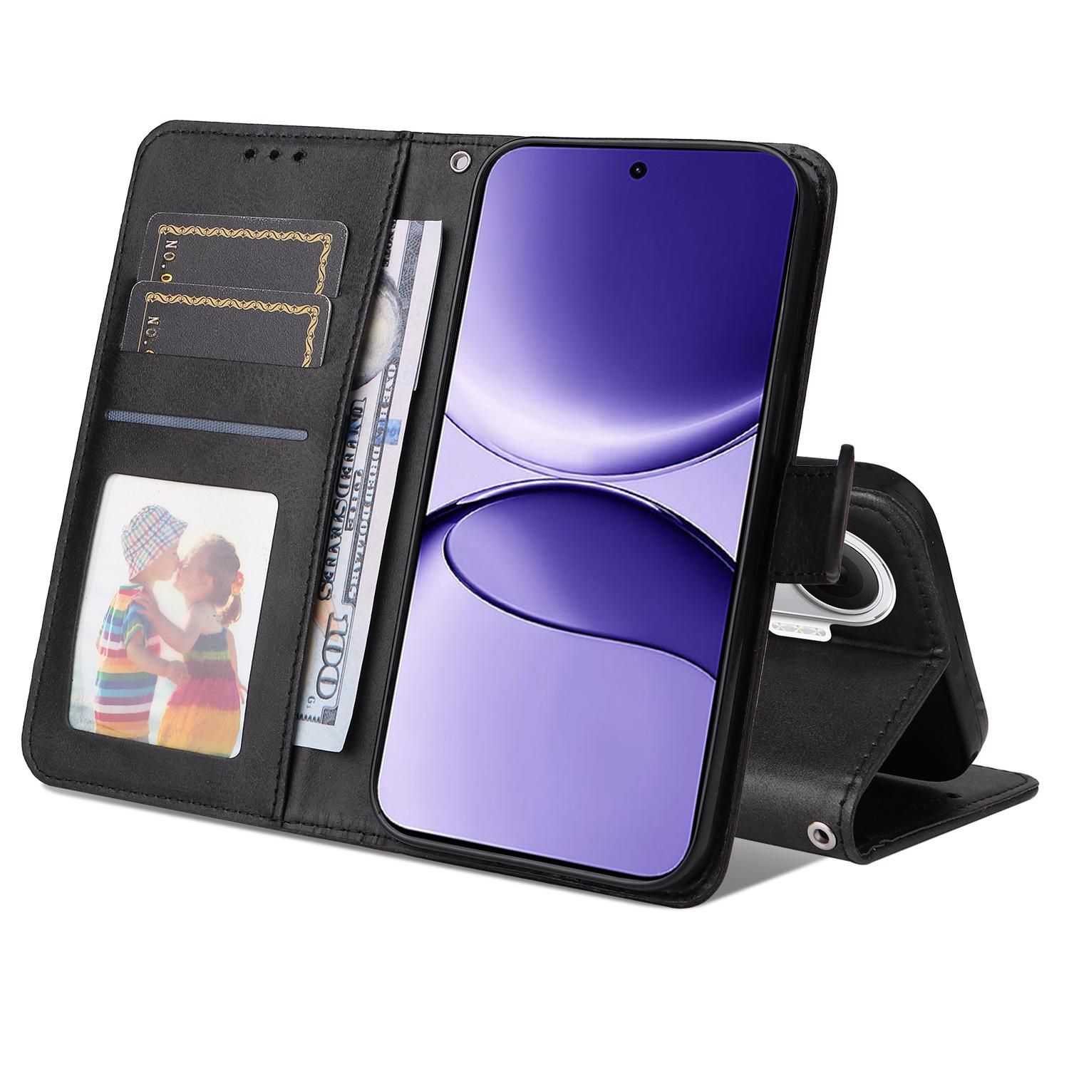 

For Xiaomi Poco F7 5G Case Wallet PU Leather Folio Flip Phone Cover Blue