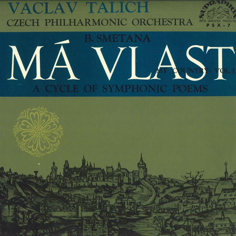 

LP Record VACLAV TALICH, CZECH PHILHARMONIC O - Smetana: Symphonic Poem My Country PSX7 SUPRAPHON Japan Classical Used