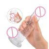 Erotic Soft Jelly Dildo Anal Butt Plug Realistic Penis Adults Product Strong Suction Cup Dick Sex Toys for Woman