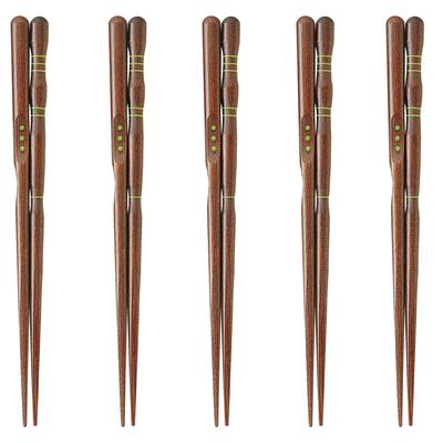 Happy Set of Made In PID0915 J-kitchens Chopsticks, 5, Material Wood, Chopsticks, Japan,