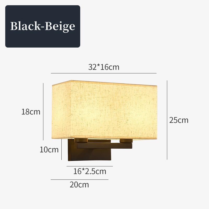 Wall Bedroom Lamp Modern 12W Bedside LED Wall Light Sconce Nordic for Living Room Indoor Aisle Corridor E27