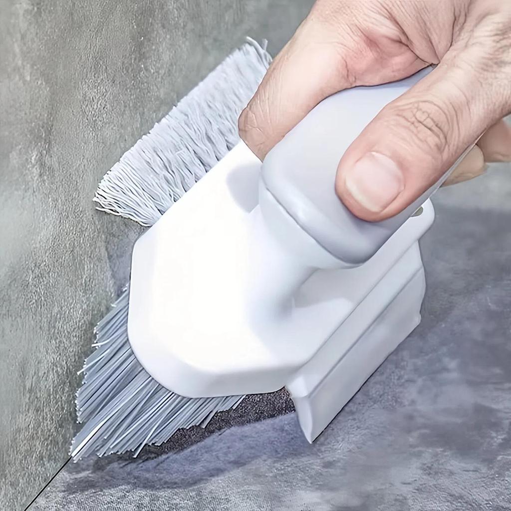 3-in-1 Cleaning Brush, Multi-Functional Gap Brush, Bathroom Brush, Corner Brush, Handheld Floor Brush, Tile Gap Brush, Suitable for Home Gap Cleaning