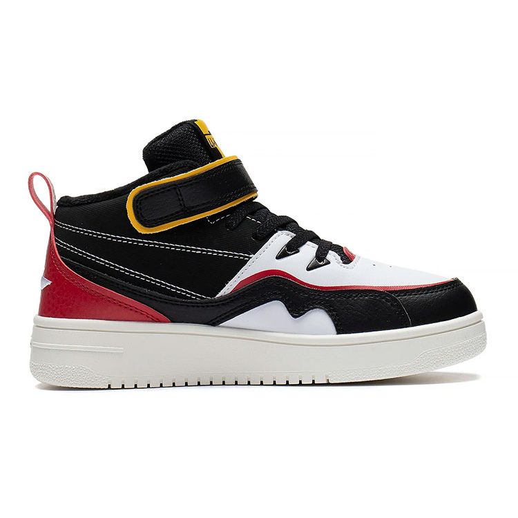 LiNing Youth Shock Absorption Rebound Sports Casual Shoes Kids Sneakers White Black YKCS154-23