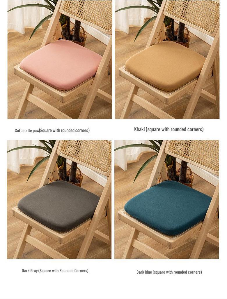 All-Season Memory Foam Seat Cushion for Office, Dining, and Student Chairs