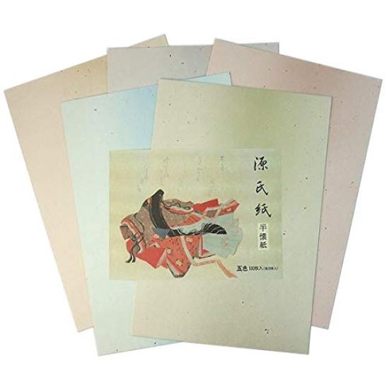 

Genji paper 100 sheets half-sized paper,