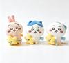Pajama Plush Keychain Cartoon Usagi Hachiware Usachi Doll Pendant Toy Soft Plush Doll Gift