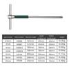 T Type Universal Hex Socket Wrench Steel Lengthen Allen Key Wrench Non-slip