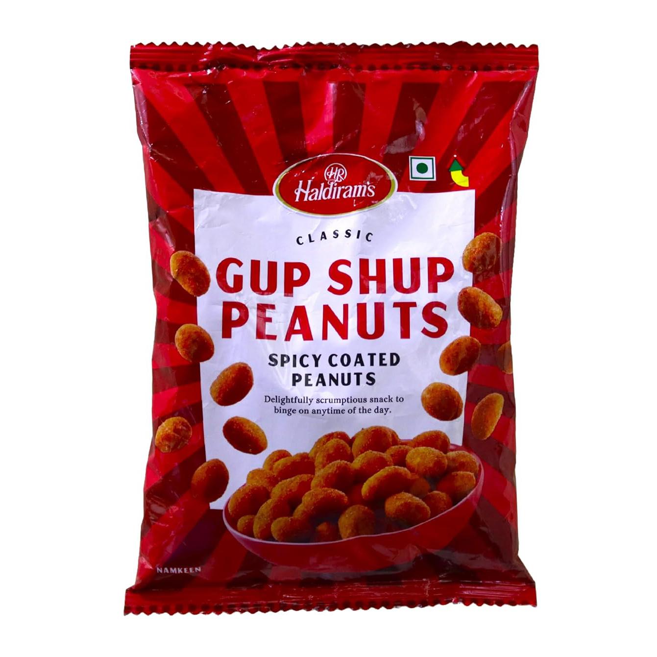 

Гуп Чуп: хрустящий арахис (200 г), Gup Shup Peanuts, Haldiram s