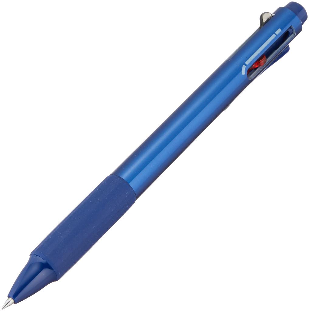 Pentel ballpoint pen Feel Metallic Blue BXCB35MC Body 3-color size 19x14x149mm/Lead width 0.5mm/13g