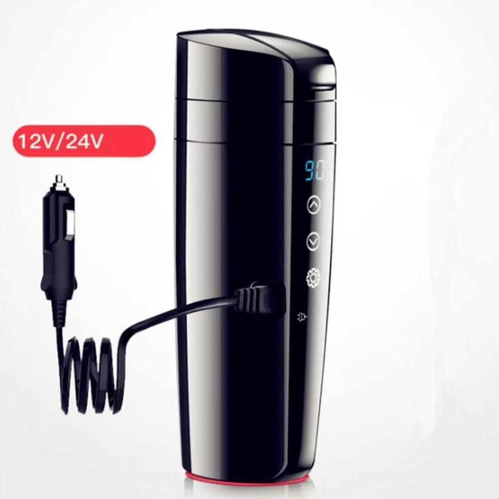 Smart Car Electric Heating Cup Car Boiling Water Cup Car Heating Cup Insulation Cup 12V 24V