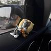 Ornamenti per Auto Gatto e Topo Cartoni Animati, Decorazione per Cruscotto Auto in Resina, Statuette Personaggi Kawaii per Scrivania d'Ufficio