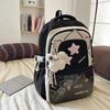 High Value Schoolbags for Female Junior High School Students  Large Capacity Cute and Light Make Up Bags  Shoulder Bags.