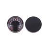 1Pc -20 ~ 70Celsius 27Mm Runde Quadrat Hohe Genauigkeit Wand Gewächshaus Temperatur Meter