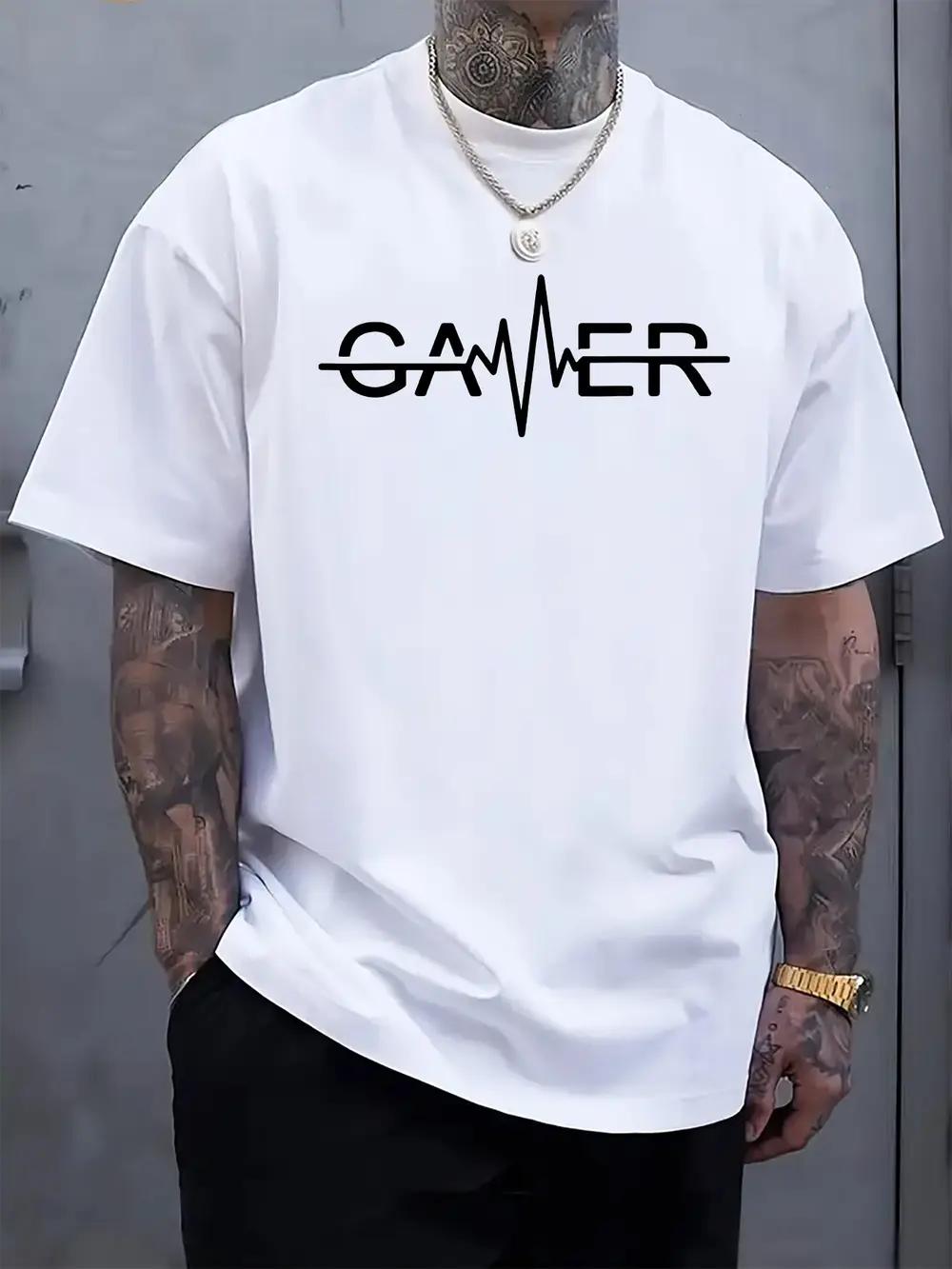 

Round Neck Short Sleeve T-shirt with Player Heartbeat Logo S