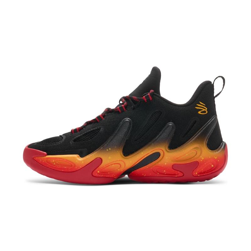 Under Armour Curry 13 High-Top Basketball Shoes Kids sneakers Black Red 6014870-002 35.5