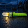 Luz LED para Atrair Peixes, Sinalizadores Marítimos de Emergência, Lâmpada Boia de Rede à Prova d'Água com Sensor de Luz, Luz de Sinalização Ajustável para Barco