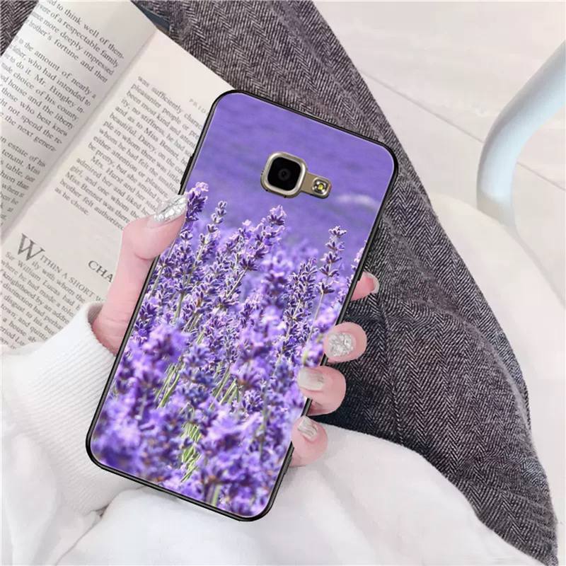 Lavender Purple flowers Phone Case for Samsung Galaxy A 51 30s a71 Soft Silicone Cover for A21s A70 10 A30