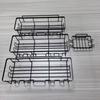 Useful Metal Bathroom Shelf Adhesive Drain Wall Mounted Shelf Removable Space Saving Shower Storage Rack Shower Area