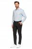 Men's Cotton Pants Classic Chinos Pockets Elegant MORAJ 31 BLACK
