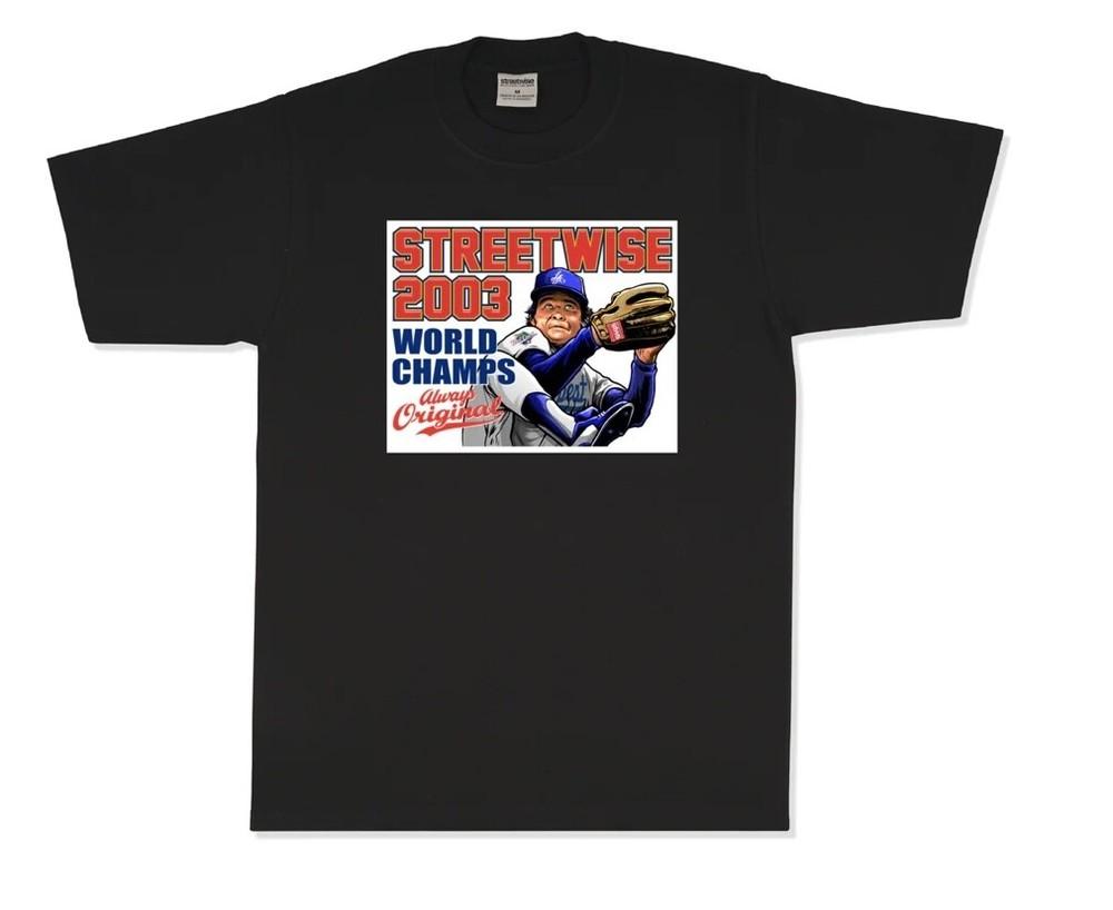 streetwise No hitter Graphic T-Shirt Black & Gray M-5XL Unisex T-Shirt XXXXL