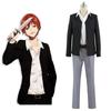 Classroom Anime Assassination Karma Akabane Uniform Cosplay Costume Unisex Suit