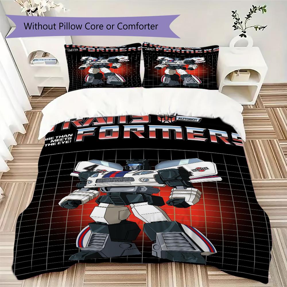 Starscream Decepticon Air Support Bedding 1 Duvet Cover 2 Pillowcase Without Core Without Core Christmas Birthday Gift