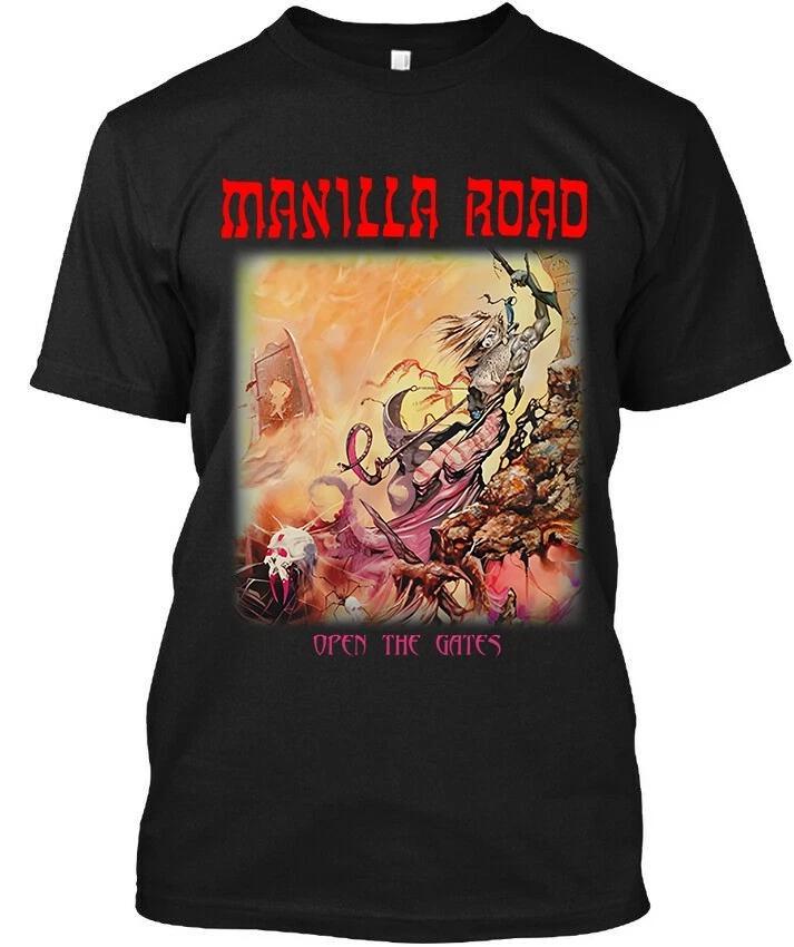 Limited New Manilla Road Open the Gates American Power Hard Thrash T-SHIRT 3XL
