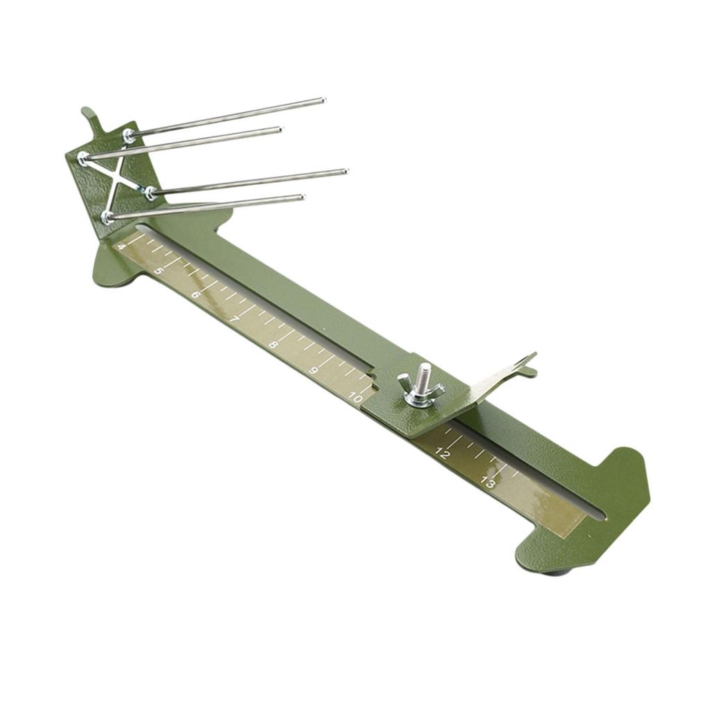 ג'יג לצמידי פרקורד לצמידים שזירת חבל מצנח אריגה נירוסטה כלי לשזירת פרקורד מתכוונן