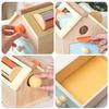 Wooden Toy House Teaching Aids Educational Early Childhood Education Hut Toys Pitching Coin Drawer Wooden Children'S Toys