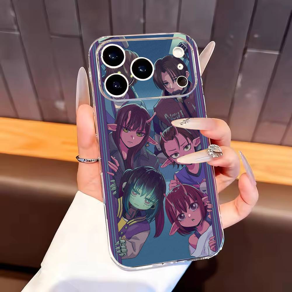 M-Milky S-Subway Anime Phone Case For iPhone17,16,15,14,13,12,11 Plus,Pro Max Soft Transparent Cover