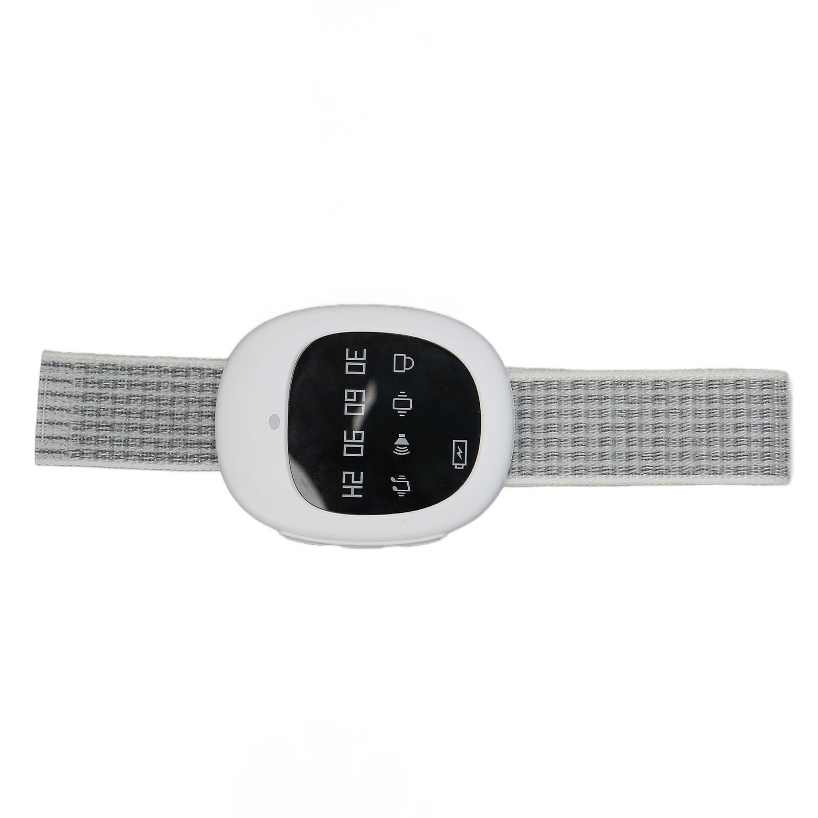 

Wireless Bedwetting Alarm 4 Timing Music Vibration Bedwetting Sensor Watch for Children Elderly