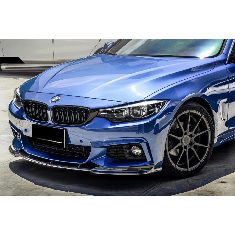 ABS Gloss Black Front Bumper Lip Splitter For BMW 4 Series F32 F33 F36 420i 420d 425d 435i 440i M Sport 2013-2020 Bodykit Tuning