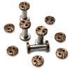 10 Sets M4 Thread Knife Handle Stainless Steel Lock Screws Folding Knives Shank Spindle Axis Rivets DIY Make Accessories Nails