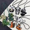 Handmade Rabbit Flower Heart Beaded Patch Key Chain Bag Charming Pendant Hang Lanyard Decoration Diy Clothing Applique Patches