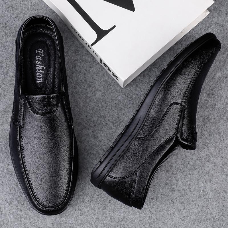 Fashion Men Casual Loafers Outdoor Comfort Male Driving Shoes Handmade Slip On Shoes Business Leather Penny Shoes Gents Shoes