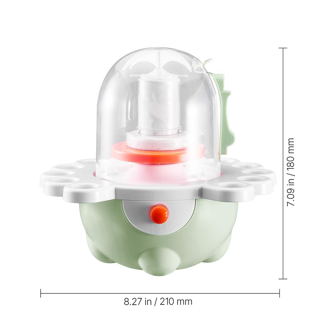 SucceBuy 3/6 Inch Mini Pottery Wheel Turntable Forward Reverse Rotation Adjustable Speed Electric Clay Wheel for Kids and Adults