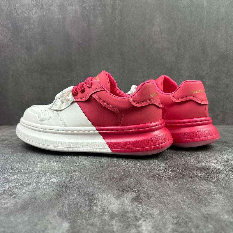 Leisure Sports Autumn New Style Thick Bottom Fashion Trend Thick Bottom Versatile Casual Board Shoes Breathable Men's Shoes